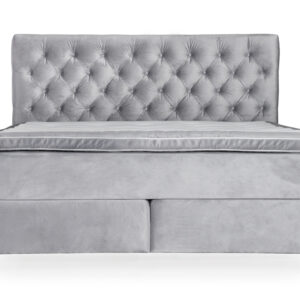 OPERA 160 Sängpaket Sammet Ljusgrå