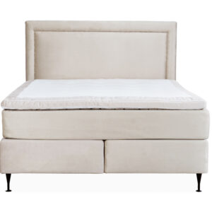 OPERA/PERLA Sängpaket 140 Sammet Beige