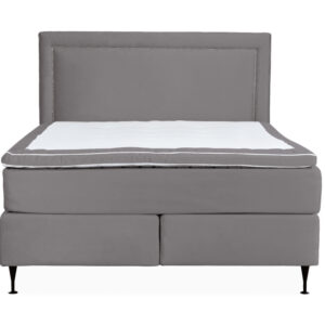 OPERA/PERLA Sängpaket 140 Sammet Mörkgrå