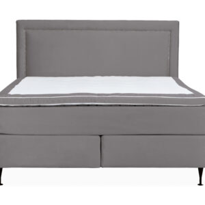 OPERA/PERLA Sängpaket 180 Sammet Mörkgrå