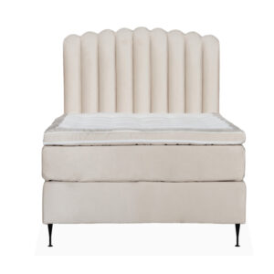 OPERA/PRIMO HIGH 120 Sängpaket Sammet Beige