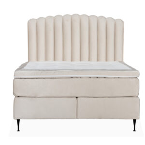OPERA/PRIMO HIGH 140 Sängpaket Sammet Beige