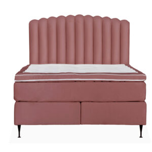 OPERA/PRIMO HIGH 140 Sängpaket Sammet Rosa