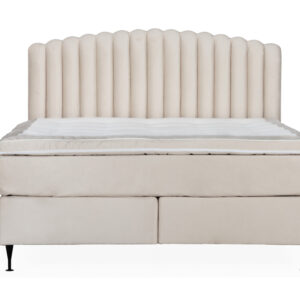 OPERA/PRIMO HIGH 180 Sängpaket Sammet Beige