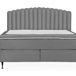 OPERA/PRIMO HIGH 180 Sängpaket Sammet Mörkgrå