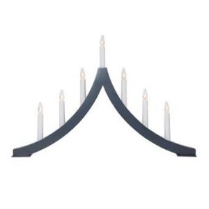 PAGOD elljusstake Grafitgrå