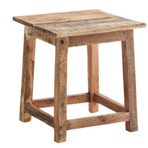 PALL 45cm Återvunnet Trä Natur