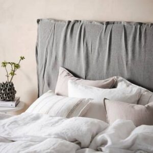 PALMA sänggavel 180 cm Mörkgrå