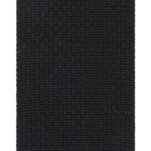 PANAMA badrumsmatta 80×120 cm Svart