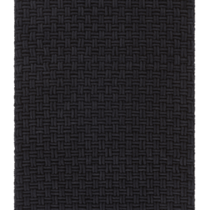 PANAMA badrumsmatta 80×150 cm Svart