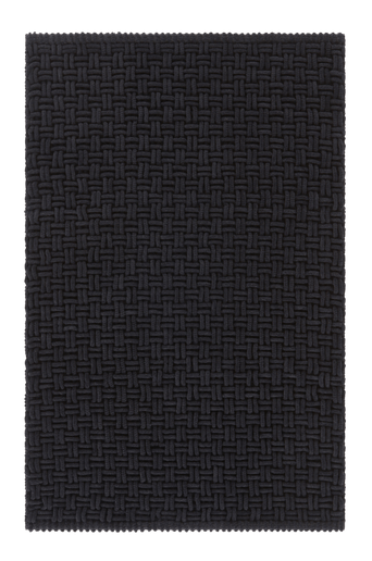 PANAMA badrumsmatta 80×150 cm Svart