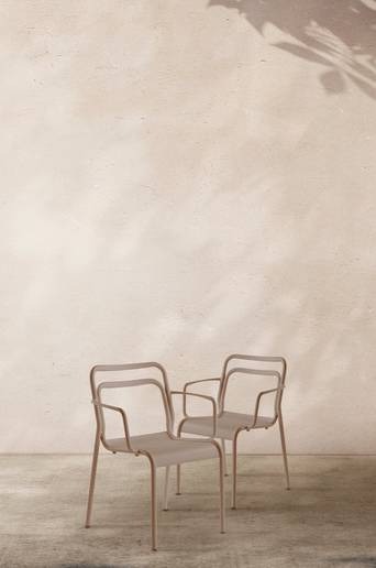 PANTHEON karmstol 2-pack Beige