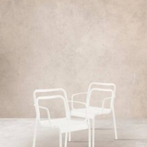 PANTHEON karmstol 2-pack Vit