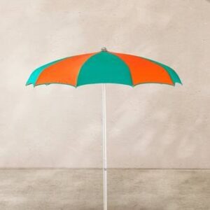 PAOLA solparasoll Grön/orange