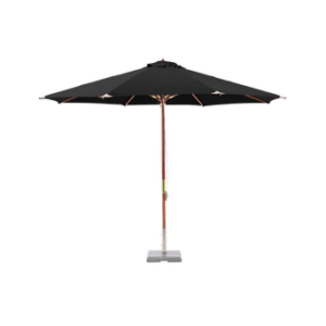 PARASOLL 335 cm Svart