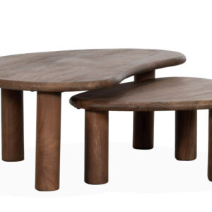 PARISA Soffbord 2-set Brun