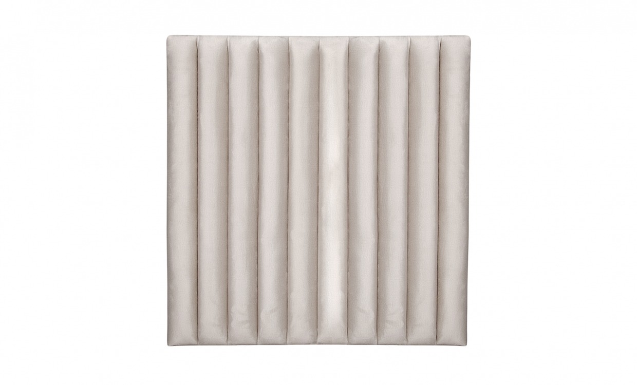 PENNY 120 Sänggavel Sammet Beige