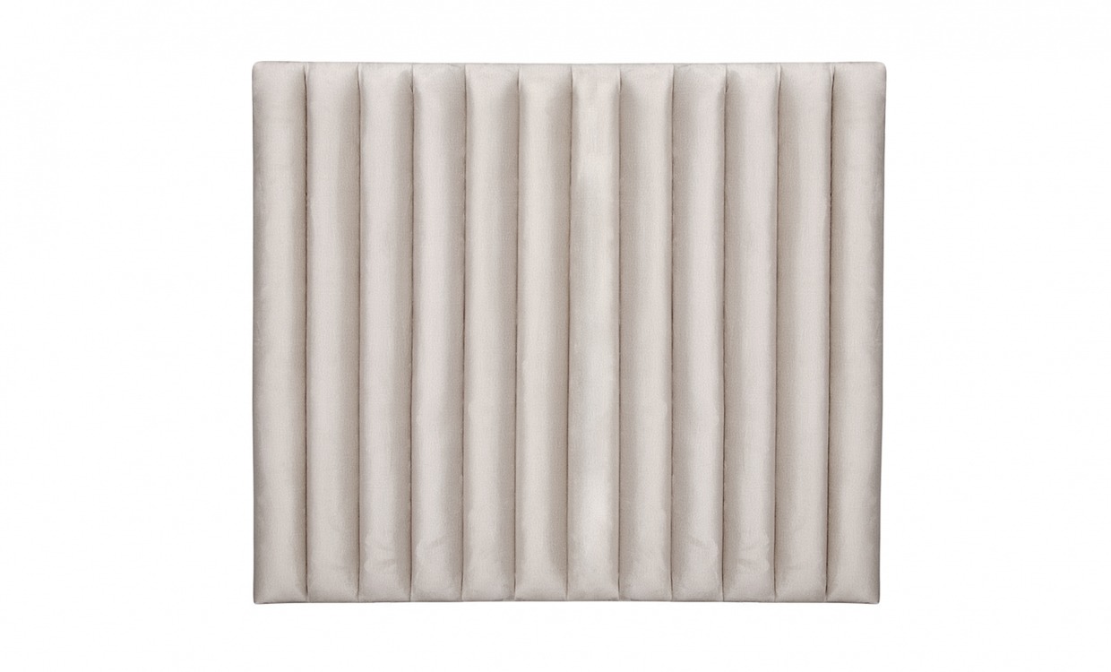 PENNY 140 Sänggavel Sammet Beige