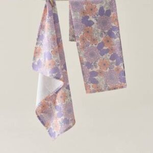 PEONY kökshandduk 2-pack Lila pioner