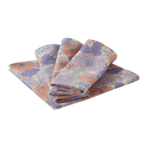 PEONY servett 4-pack Lila pioner