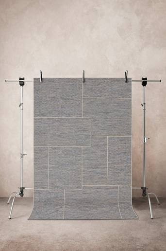 PICCIONE utomhusmatta Beige/blå