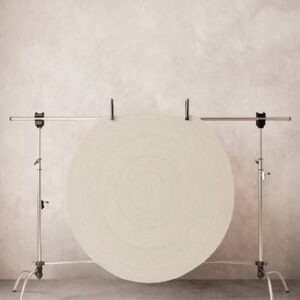 PONSAS ullmatta ø 150 cm Naturvit