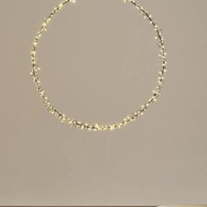 PORTIA LED krans ø 80 cm Black