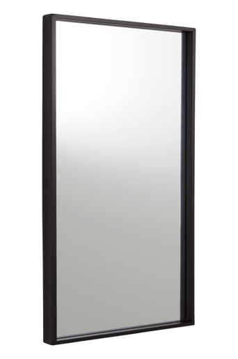 POW spegel – 50 cm Svart