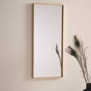 POW spegel – 80 cm Guld