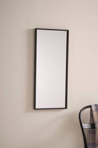 POW spegel – 80 cm Svart