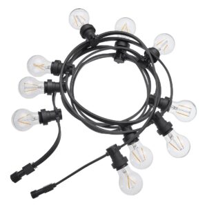 PR Home – BRIGHT tilläggsslinga utomhus – Svart – Ljusslingor – Från Homeroom