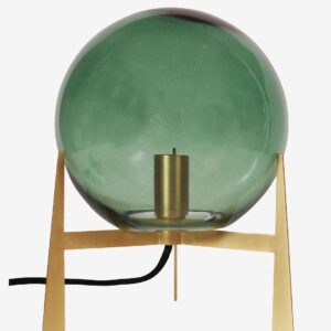 PR Home – Bordslampa Milla Guld 28cm – Grön – Bordslampor – Från Homeroom