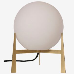 PR Home – Bordslampa Milla Guld 28cm – Transparent – Bordslampor – Från Homeroom