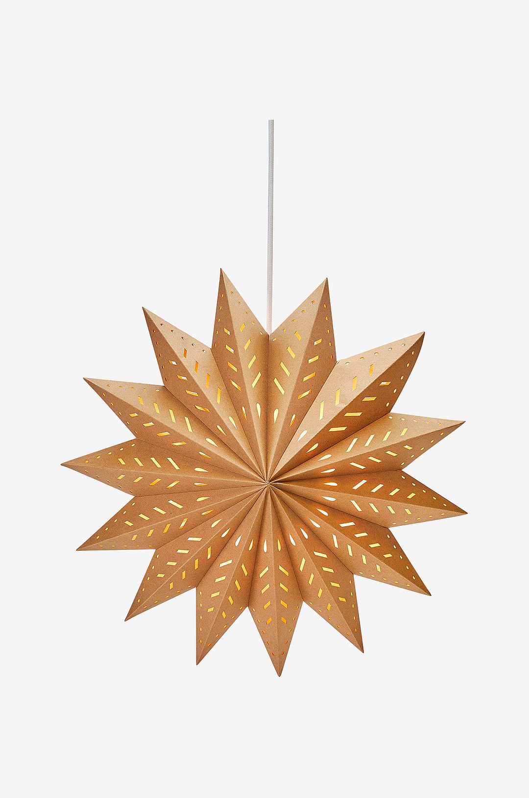 PR Home - Julstjärna Alfa 60 cm - Brun - Adventsstjärnor - Från Homeroom