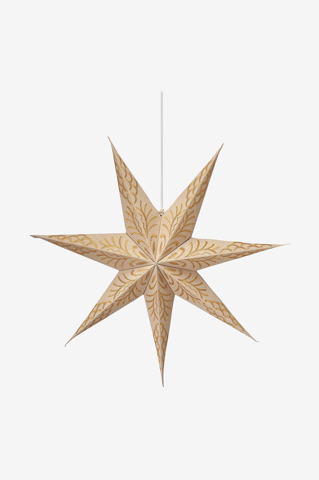 PR Home - Julstjärna Celeste 60 cm - Beige - Adventsstjärnor - Från Homeroom