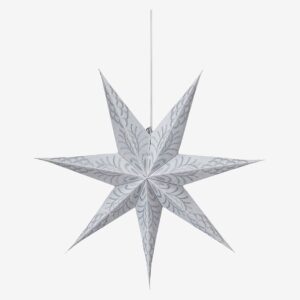 PR Home – Julstjärna Celeste 60 cm – Grå – Adventsstjärnor – Från Homeroom