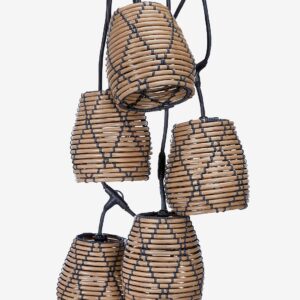 PR Home – Ljusslinga Flex Out inkl. 5st Lollo 18cm – Natur – Ljusslingor – Från Homeroom