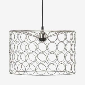 PR Home – Ring taklampa 40 cm – Krom – Takpendlar – Från Homeroom