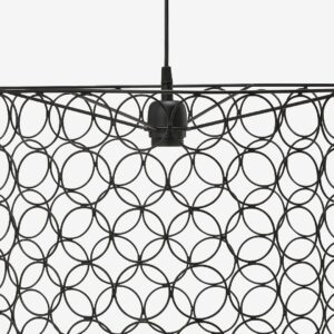 PR Home – Ring taklampa 50 cm – Svart – Takpendlar – Från Homeroom