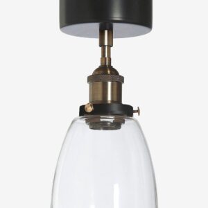 PR Home – Taklampa Rock 14 cm – Svart – Takpendlar – Från Homeroom