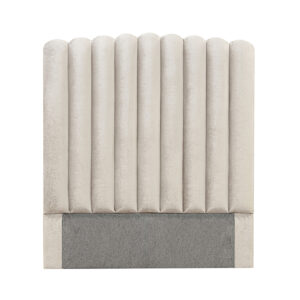 PRIMO 120 Sänggavel Sammet Beige