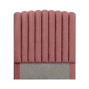 PRIMO 120 Sänggavel Sammet Rosa