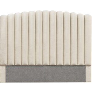 PRIMO 160 Sänggavel Sammet Beige