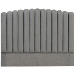 PRIMO 160 Sänggavel Sammet Mörkgrå