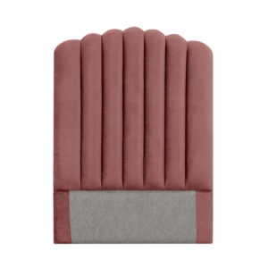 PRIMO 90 Sänggavel Sammet Rosa