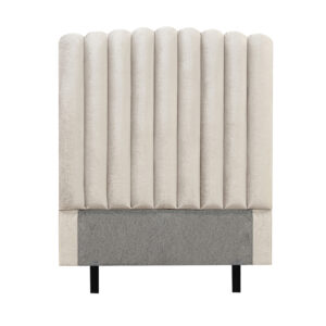 PRIMO HIGH 120 Sänggavel Sammet Beige