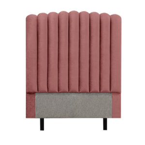 PRIMO HIGH 120 Sänggavel Sammet Rosa