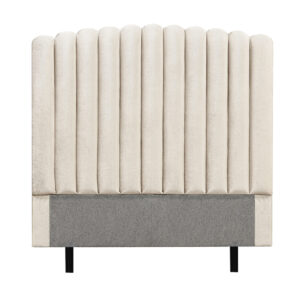 PRIMO HIGH 140 Sänggavel Sammet Beige