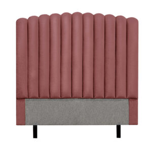 PRIMO HIGH 140 Sänggavel Sammet Rosa