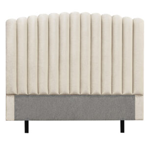 PRIMO HIGH 160 Sänggavel Sammet Beige